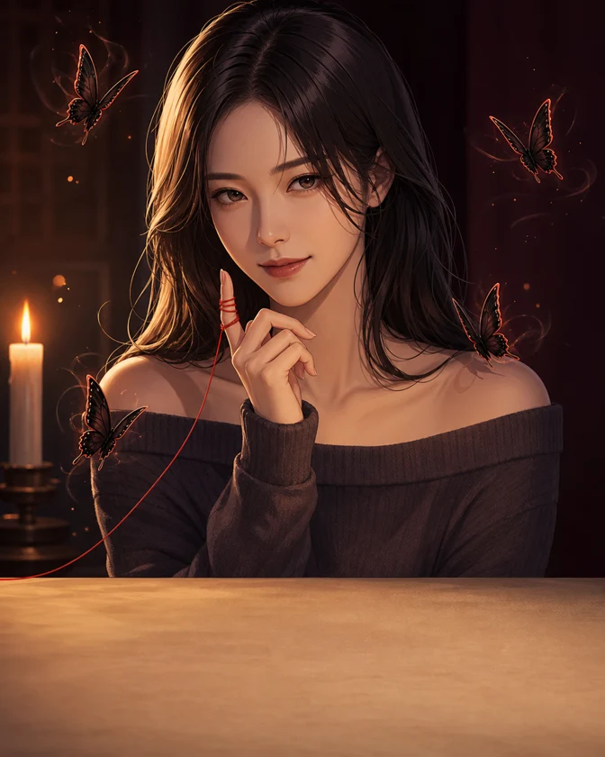 29금 속마음 사주 일러스트